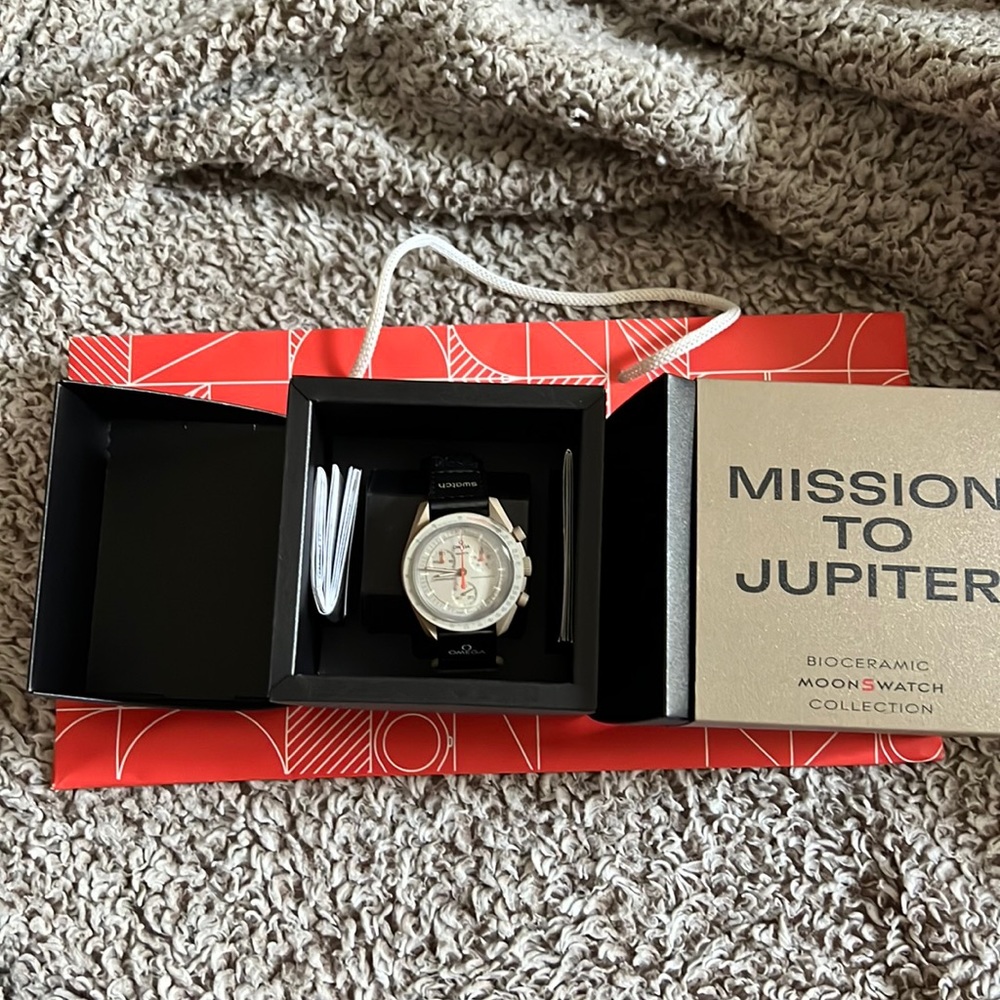 Swatch x Omega Moonswatch Mission to Jupiter